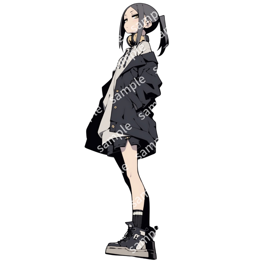 【立ち絵_113】私服の女の子