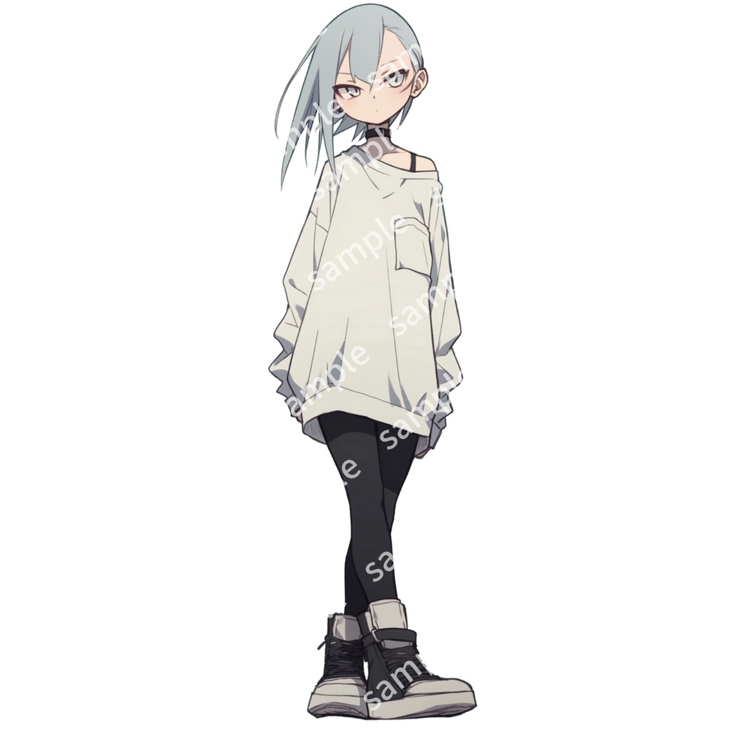 【立ち絵_114】私服の女の子