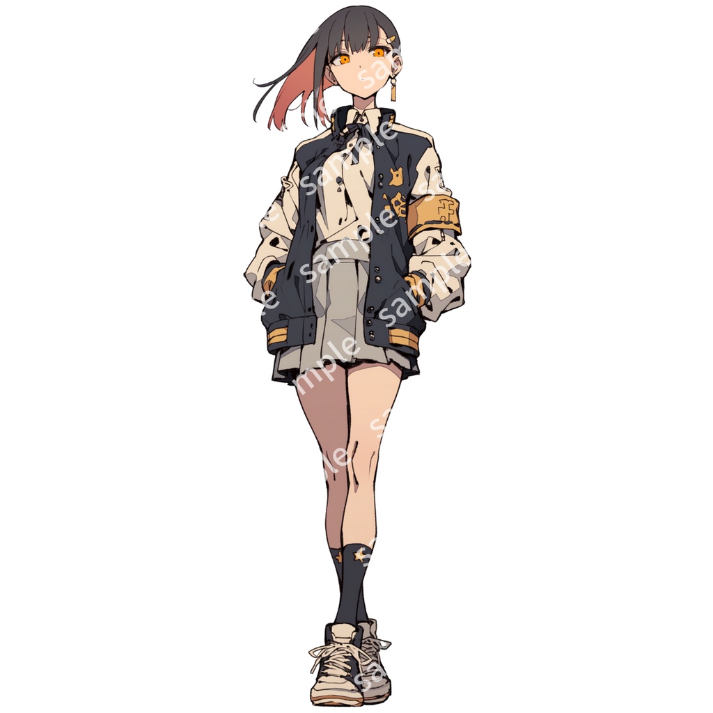 【立ち絵_114】私服の女の子