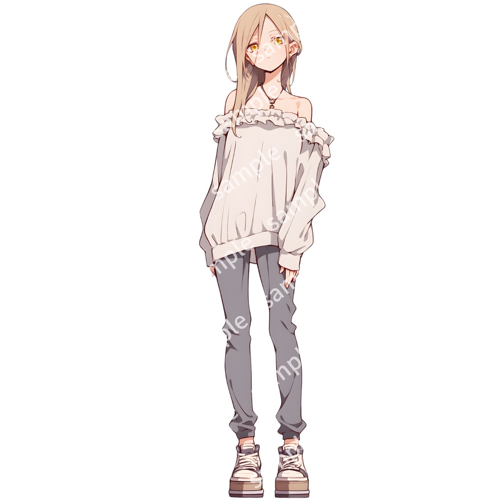 【立ち絵_114】私服の女の子