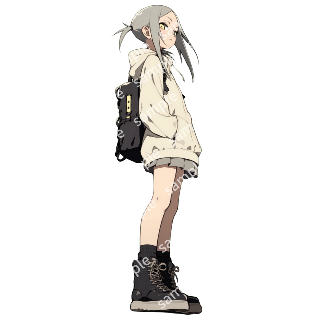 【立ち絵_115】私服の女の子