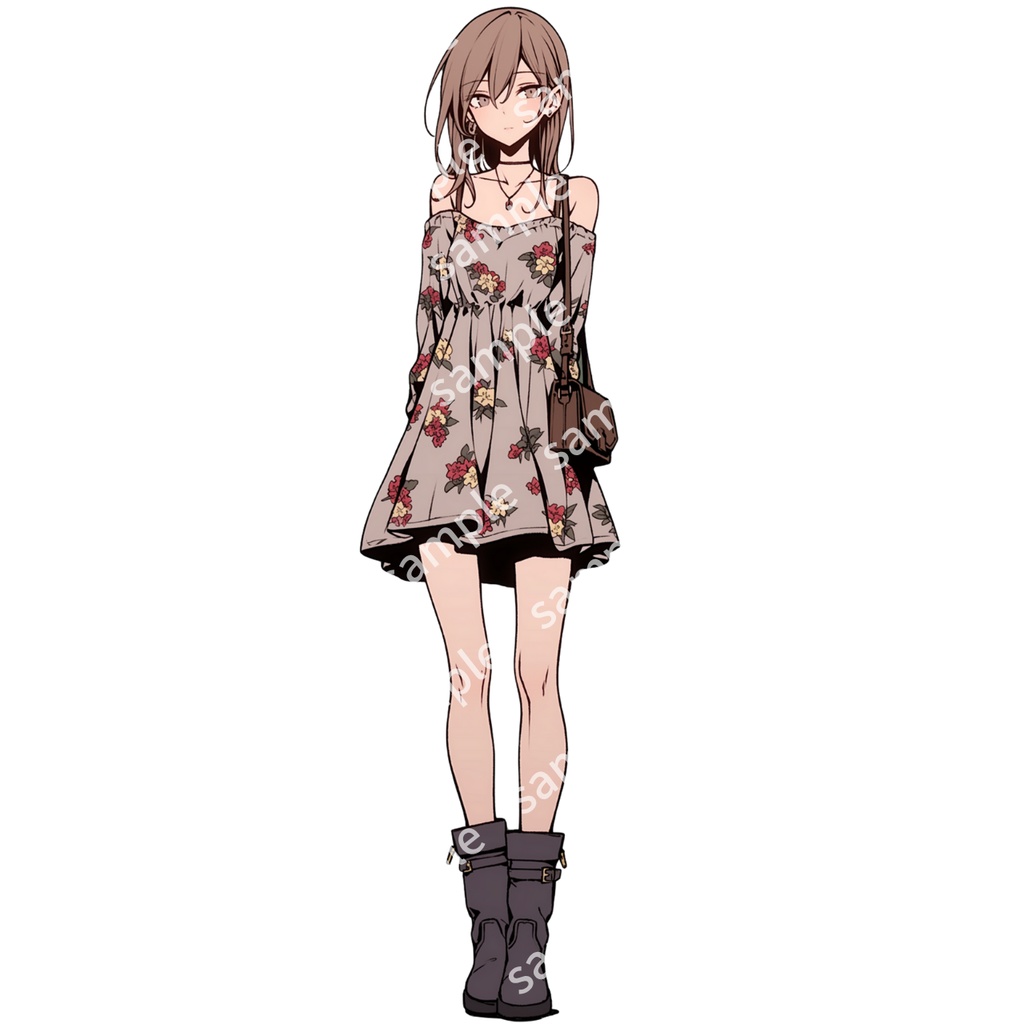 【立ち絵_116】私服の女の子