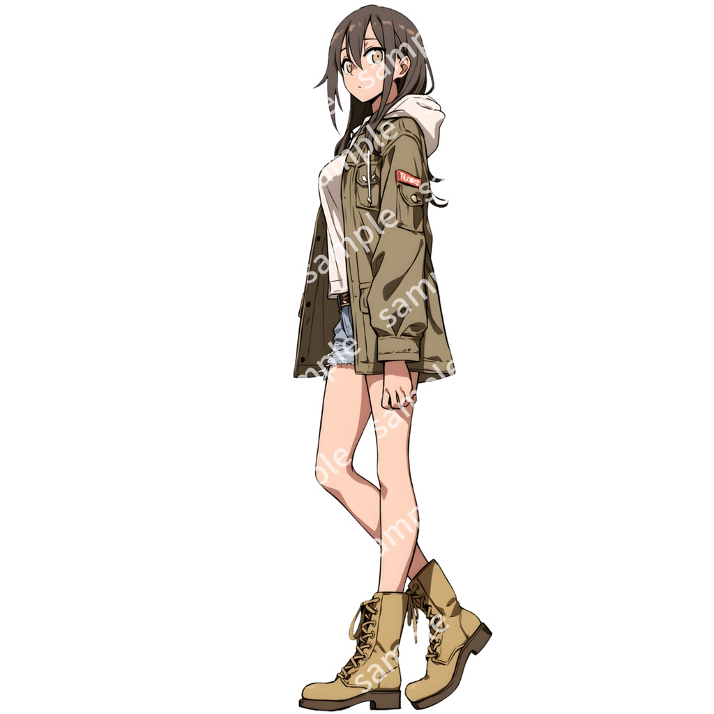 【立ち絵_117】私服の女の子