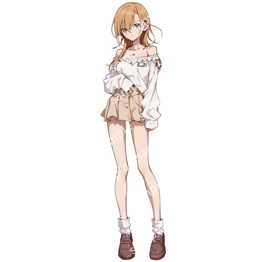 【立ち絵_118】私服の女の子