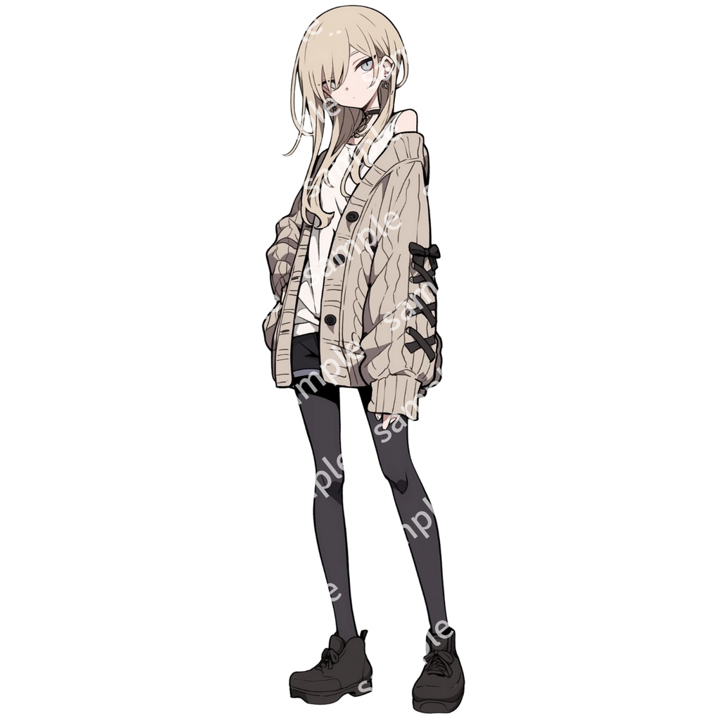 【立ち絵_119】私服の女の子