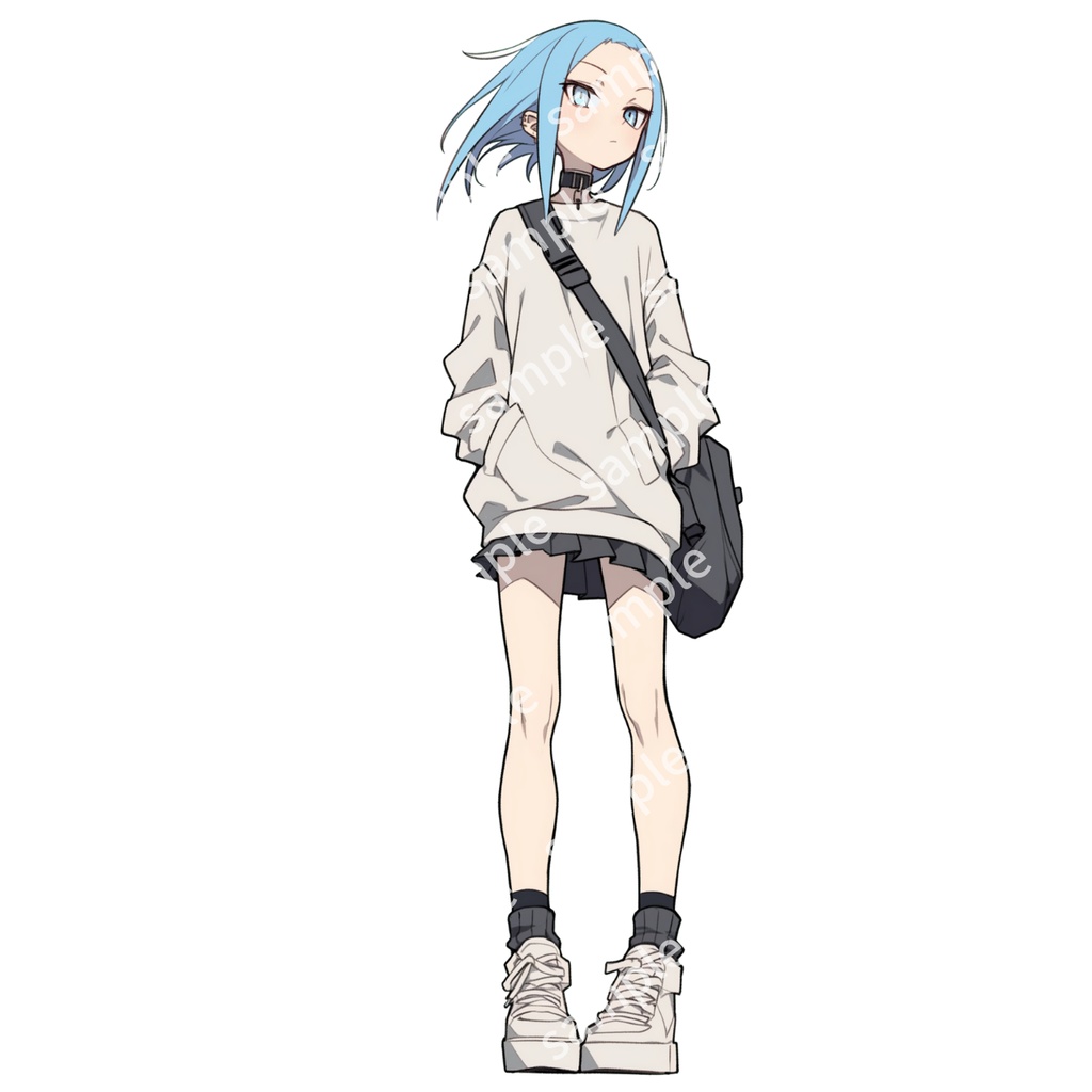 【立ち絵_121】私服の女の子