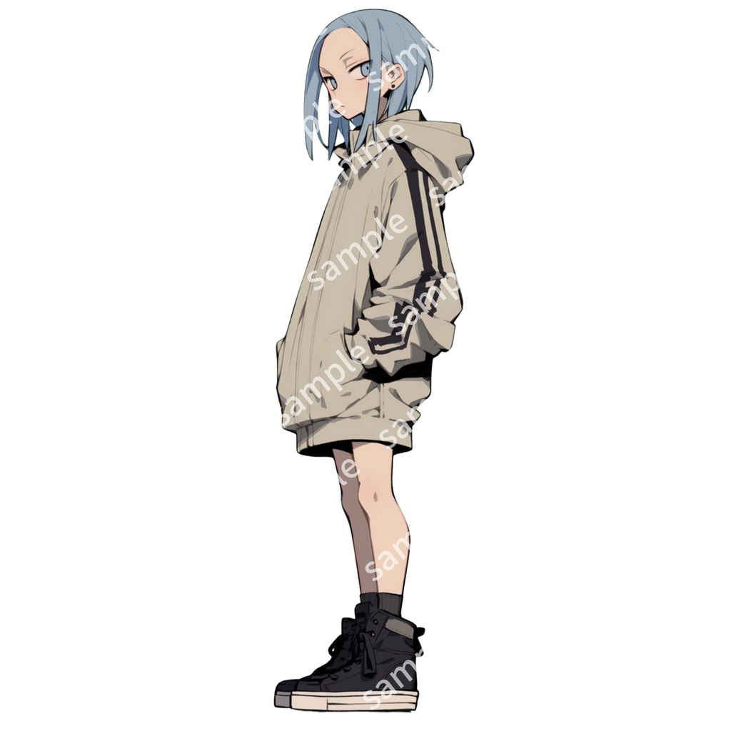 【立ち絵_121】私服の女の子