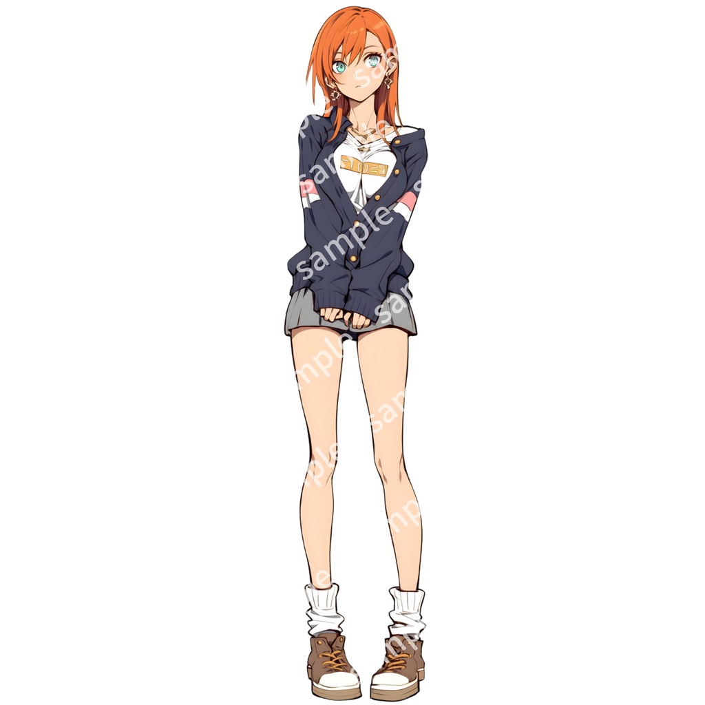 【立ち絵_127】私服の女の子