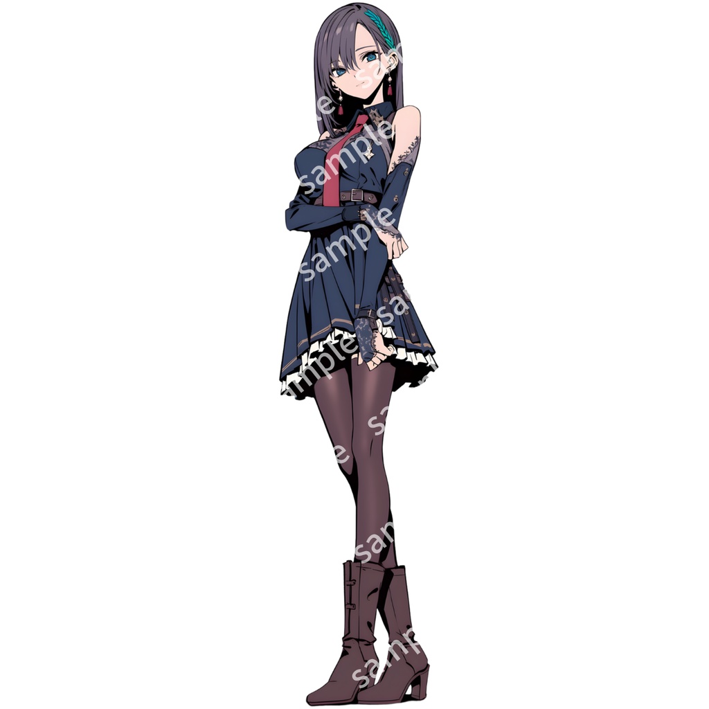 【立ち絵_127】私服の女の子