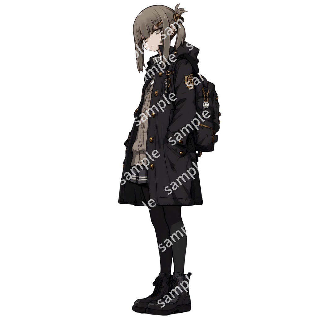 【立ち絵_134】私服の女の子