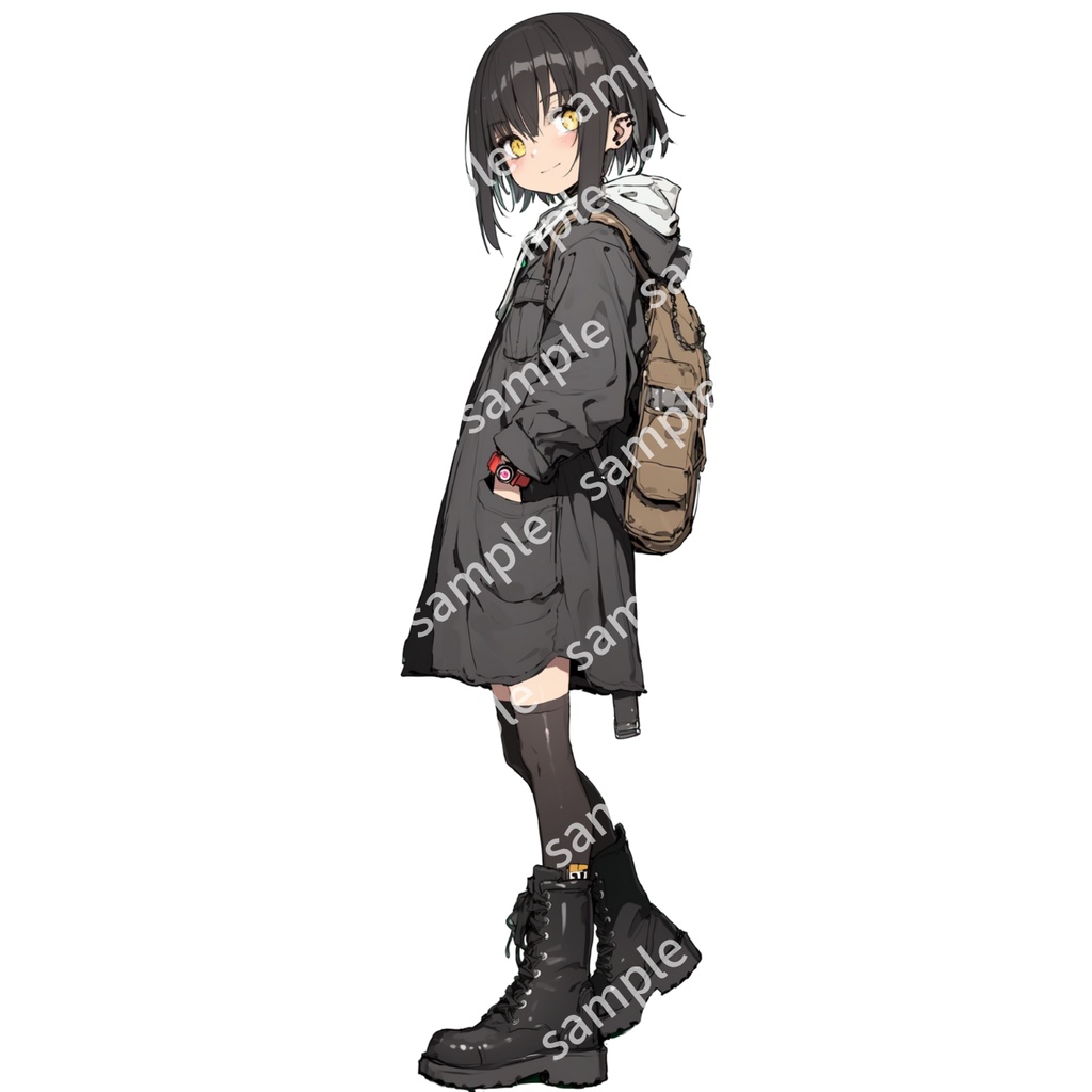 【立ち絵_134】私服の女の子