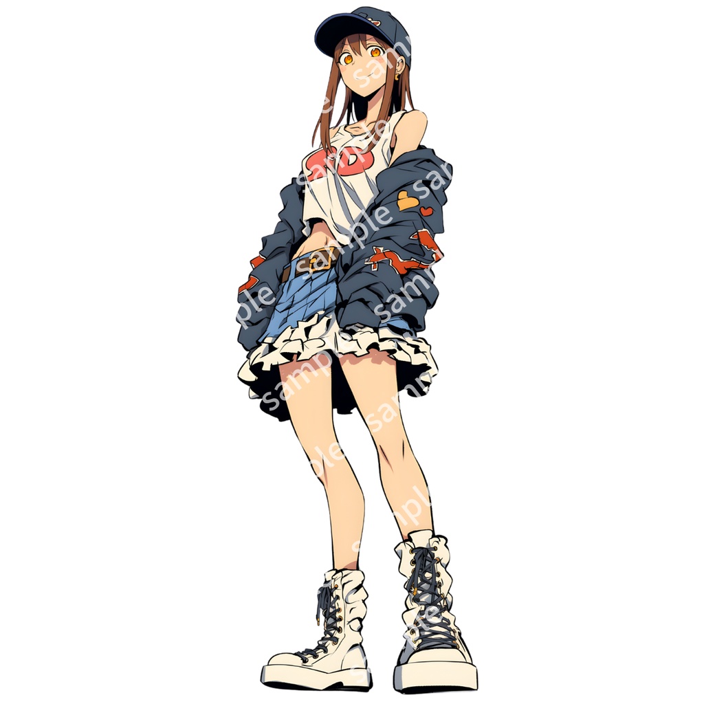 【立ち絵_136】私服の女の子