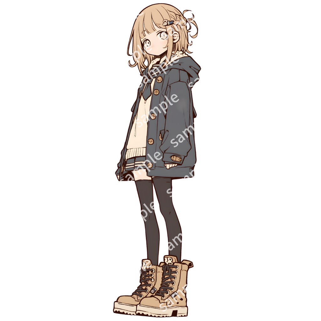 【立ち絵_139】私服の女の子