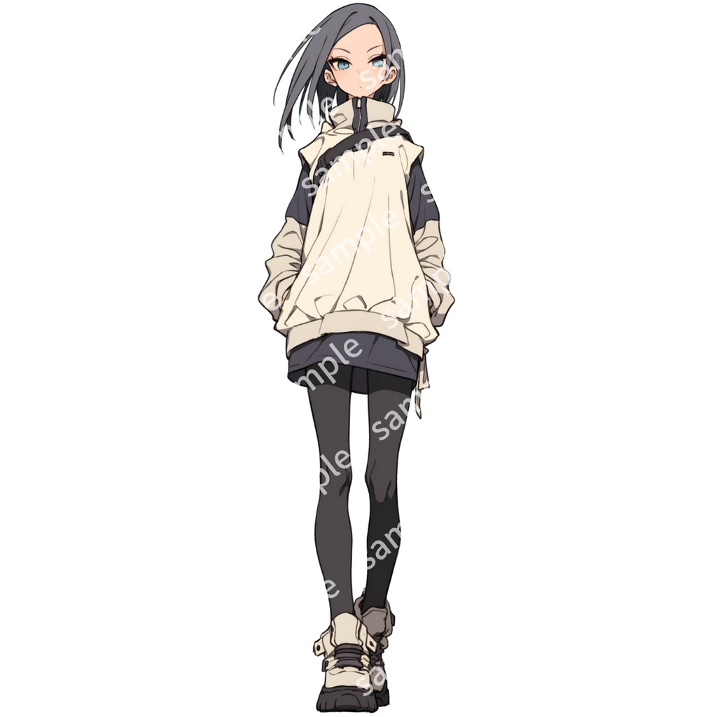 【立ち絵_139】私服の女の子