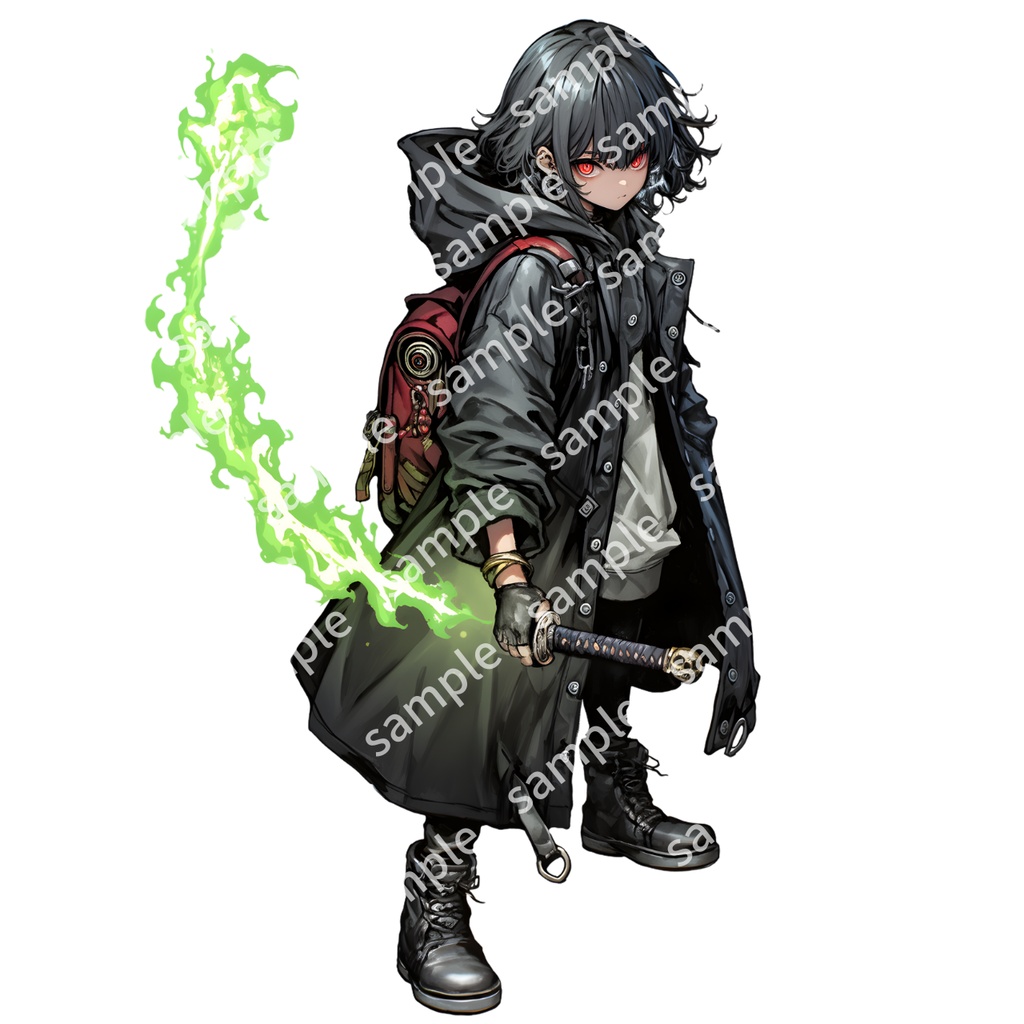 【ファンタジー立ち絵_1】男性キャラ3人 ガーデンオーダー