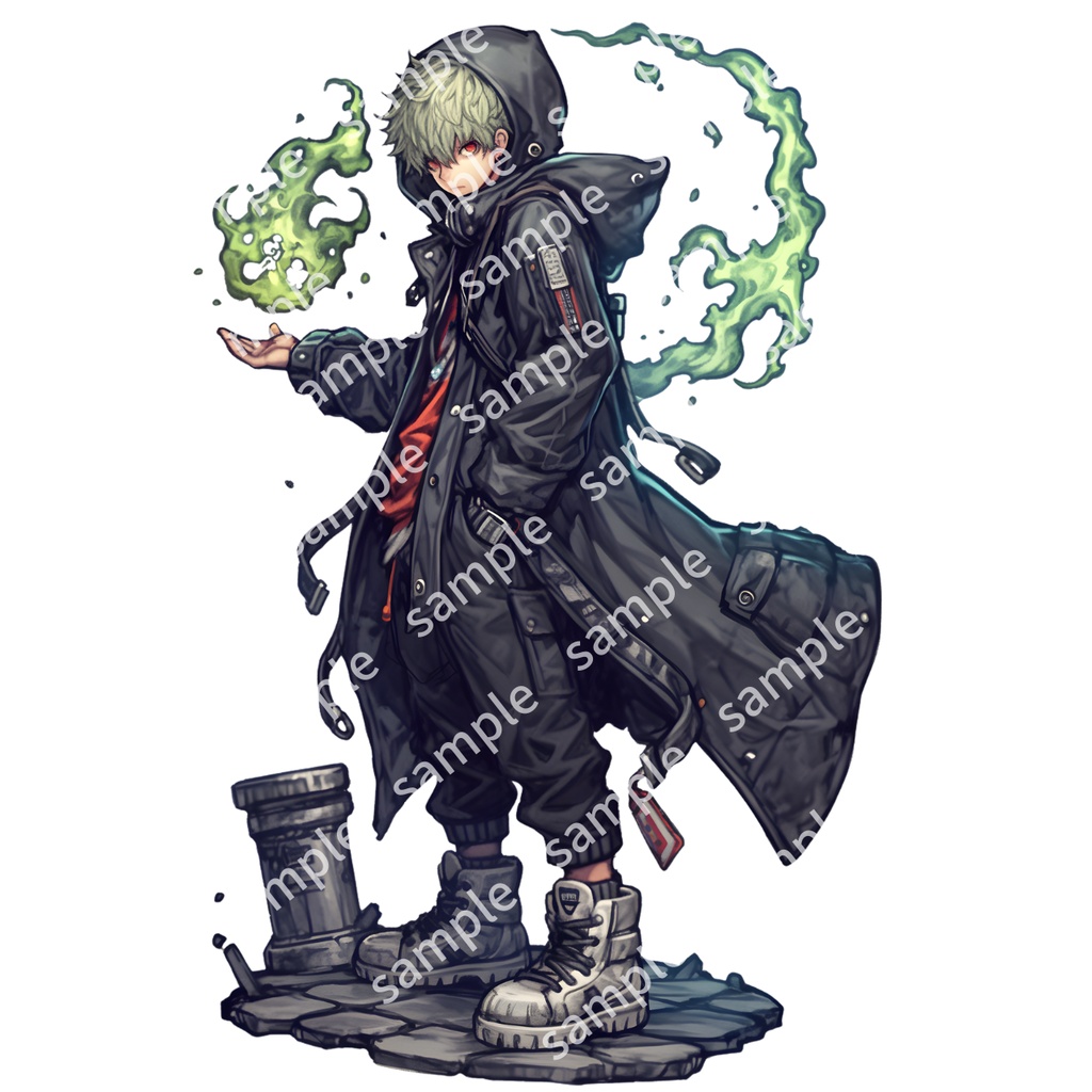 【ファンタジー立ち絵_1】男性キャラ3人 ガーデンオーダー