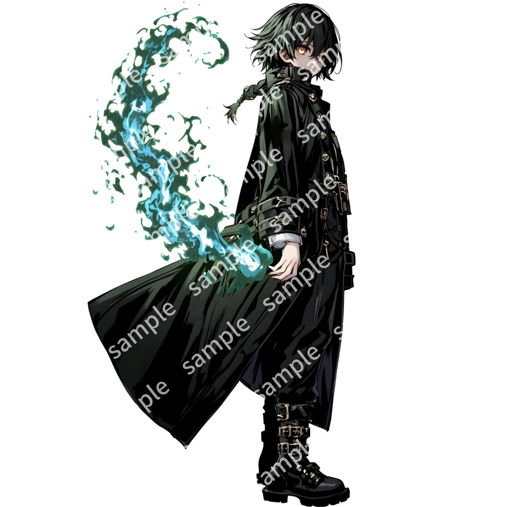 【ファンタジー立ち絵_2】男性キャラ3人 ガーデンオーダー