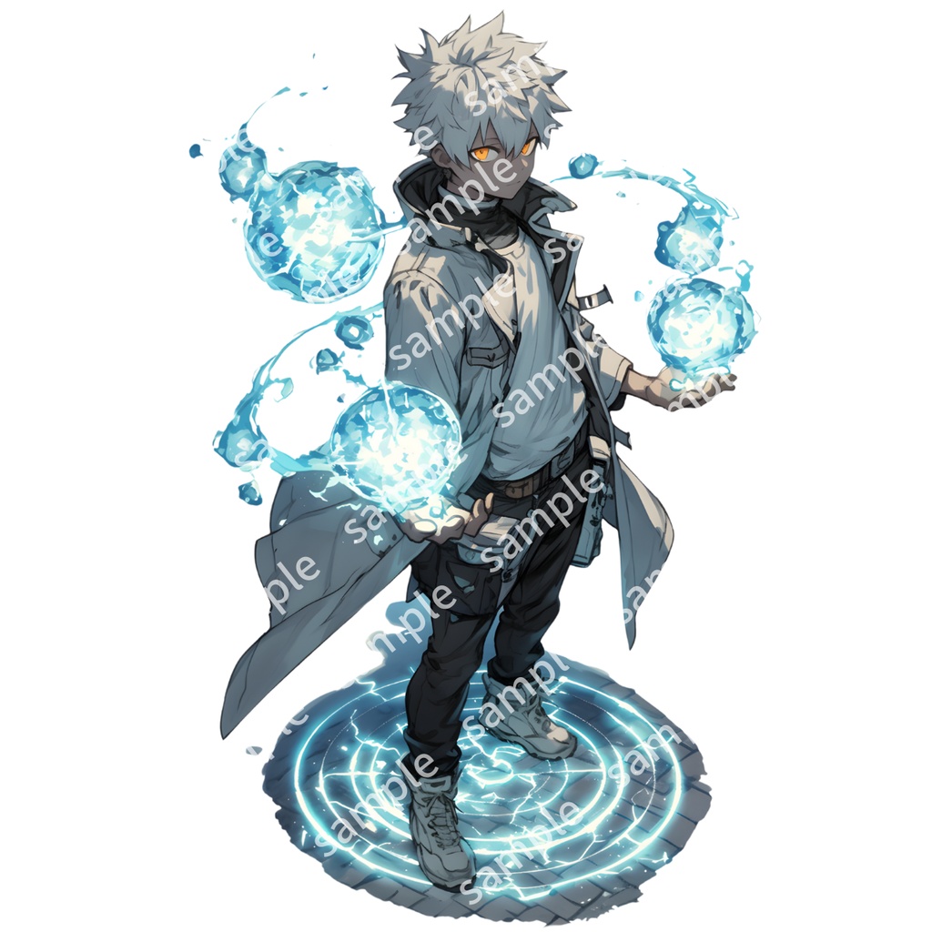 【ファンタジー立ち絵_4】男性キャラ2人 ガーデンオーダー