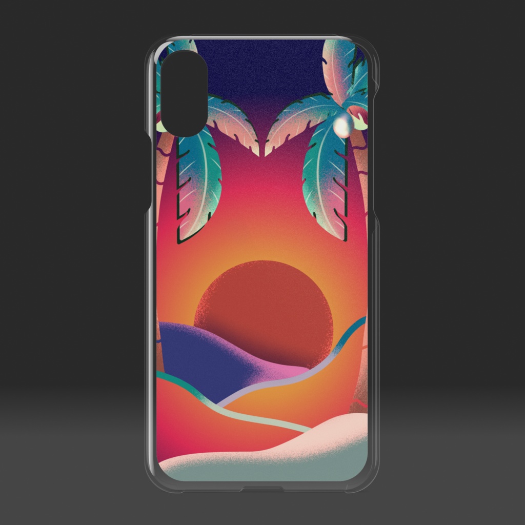 南国とじとじ夕焼けあいぽんケース