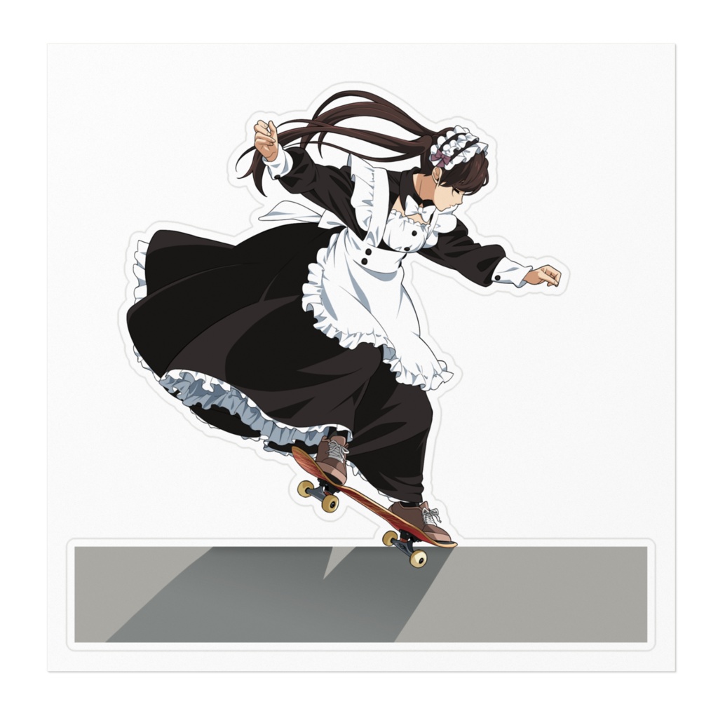 Kグラインドステッカー "CROOKED GRIND" sticker