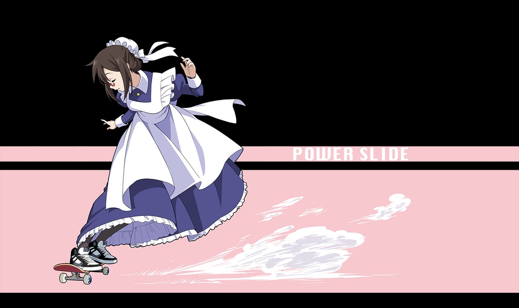 パワースライド パーカー "POWER SLIDE" Hoodie (B)