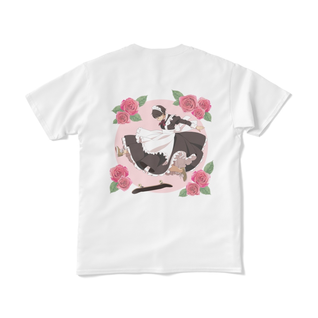 背面 トレフリップTシャツ Back Print "Tre Flip" T-shirt (W)