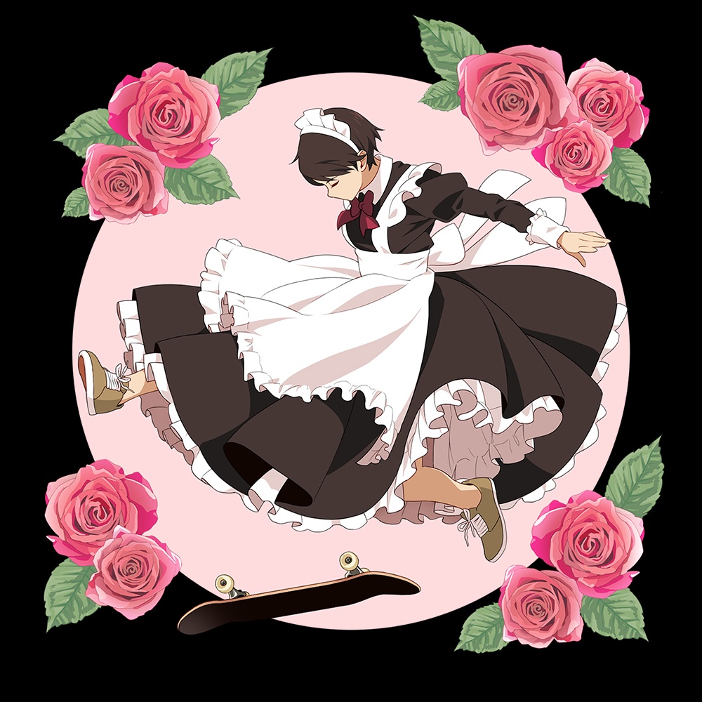 背面 トレフリップ パーカー Back Print "Tre Flip" Hoodie (B)