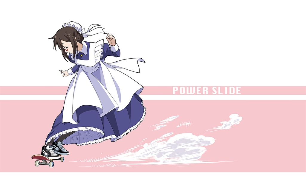 パワースライド パーカー "POWER SLIDE" Hoodie (W)