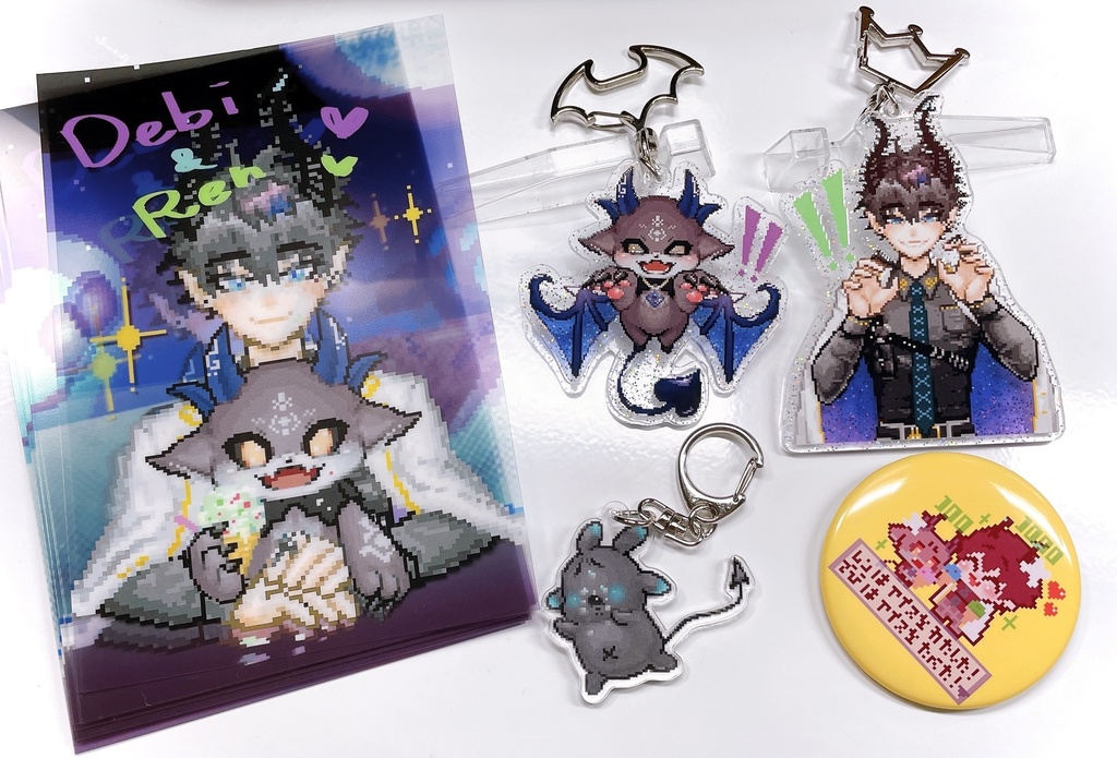 【非公式】でびレン&レンベーダーズ グッズ