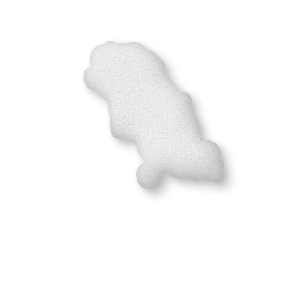 ふかふかあげもちクッション(ポテトになってみたver)