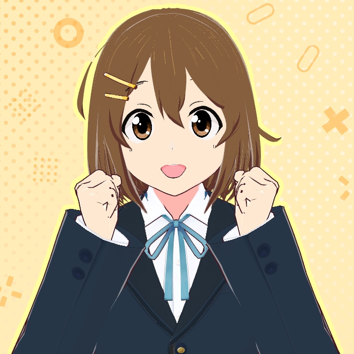 Yui Hirasawa VROID model