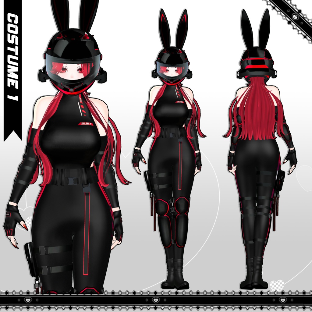 RUBY【ルビー】オリジナル3Dモデル