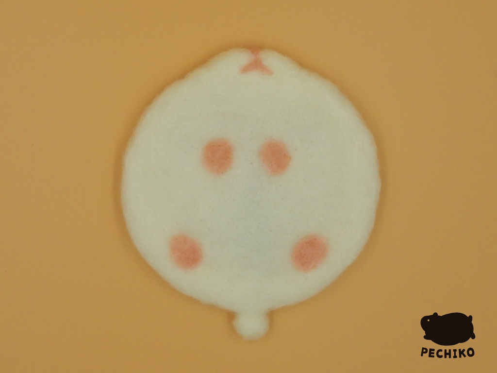 リバーシブルコースター/パールホワイト