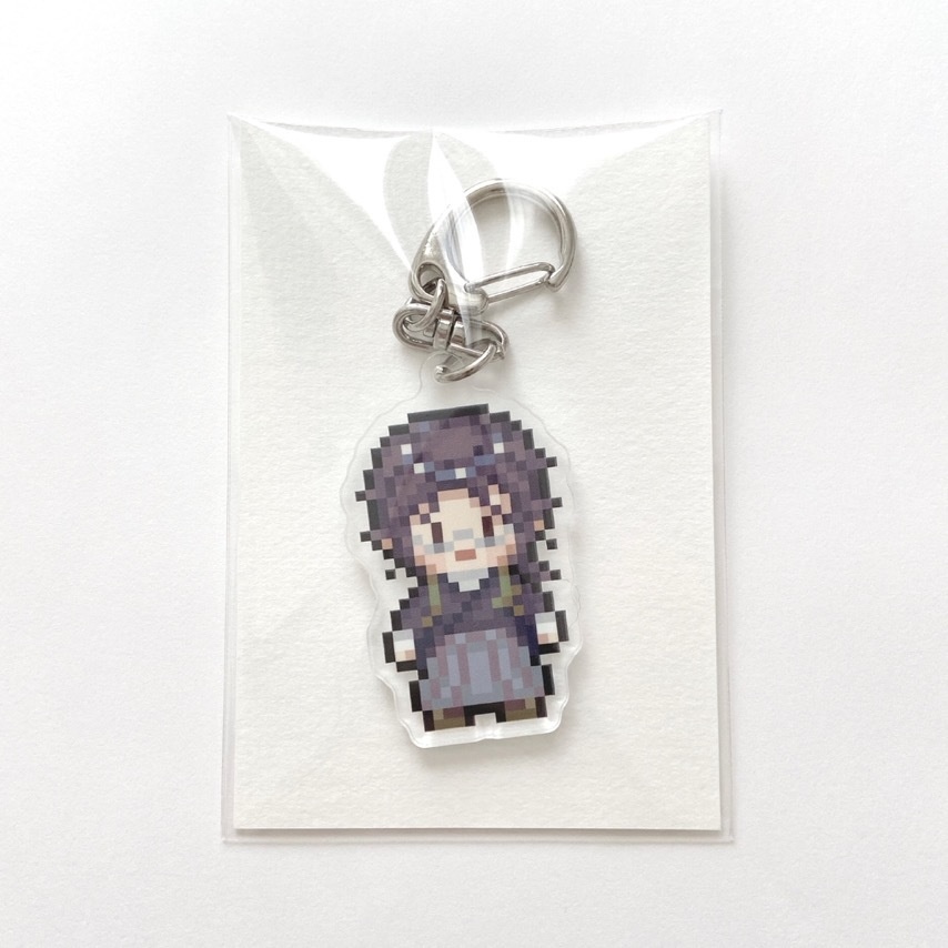 ぶんとさドット絵アクキー