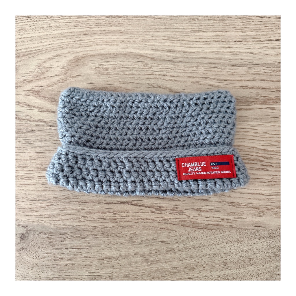 わんぱく用　猫耳ニット帽