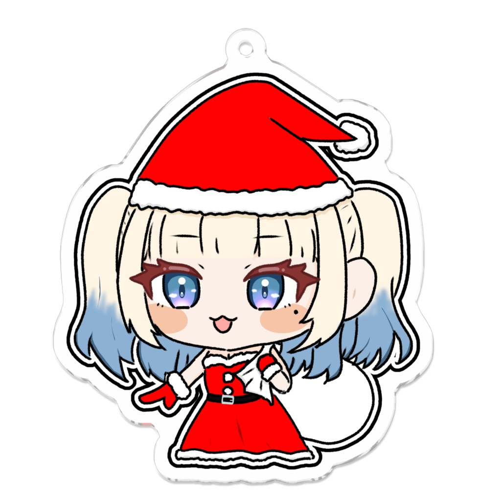 星空もね アクリルキーホルダー(クリスマスver.)