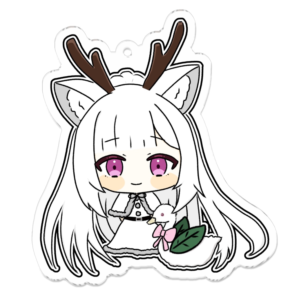 白鳥雪 アクリルキーホルダー(クリスマスver.)