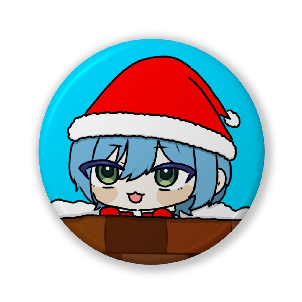 みんと 缶バッジ(クリスマスver.)