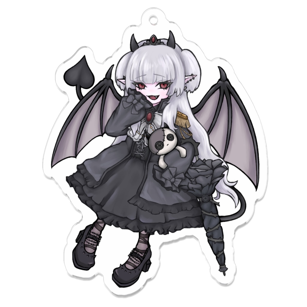 いつでも監視してるよ♡アクリルキーホルダー
