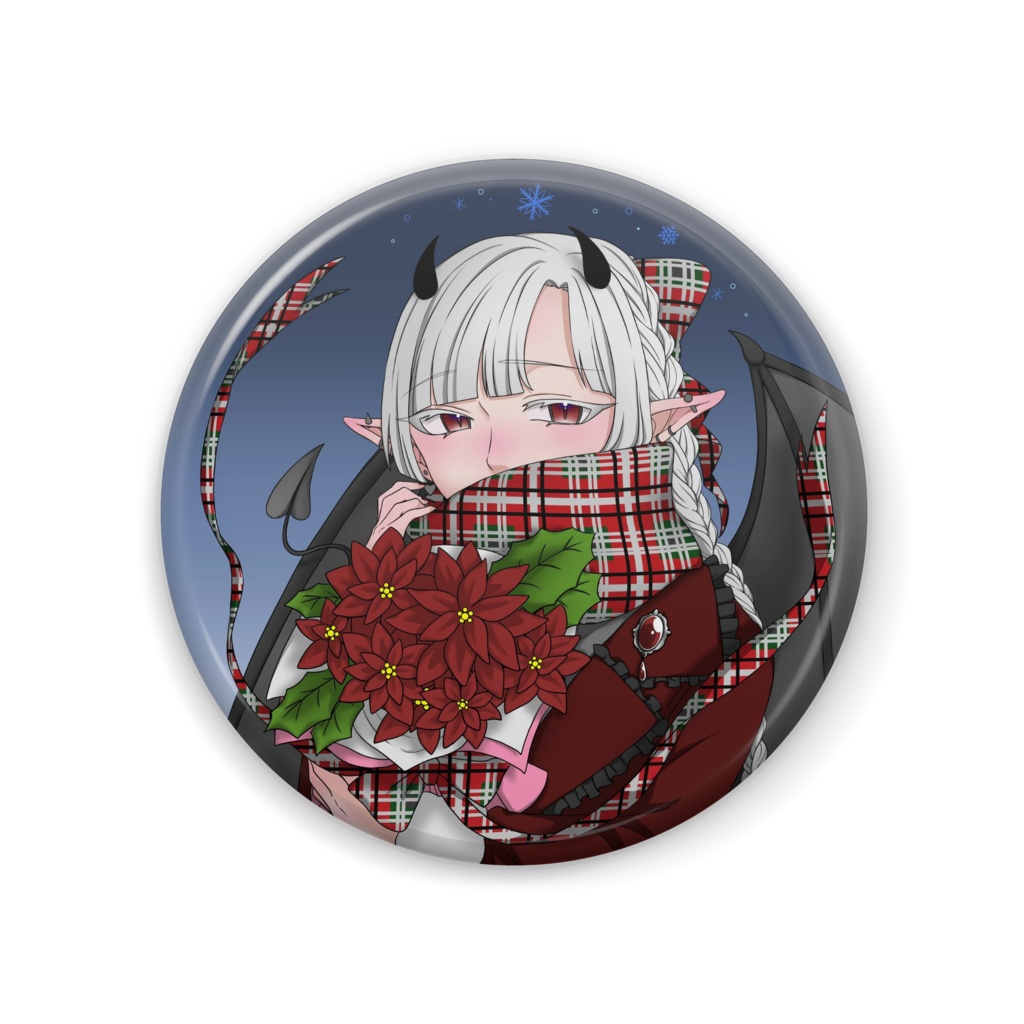 待ってる間も幸せだよ♡缶バッジ