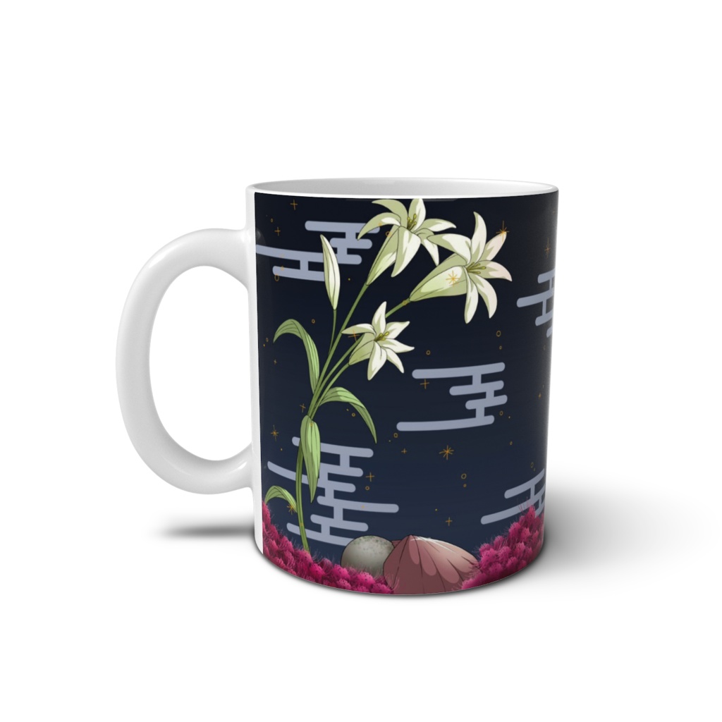 百年待っていて下さい♡ホットミルクは冷めても貴方の熱情は冷めないでしょう?♡マグカップ