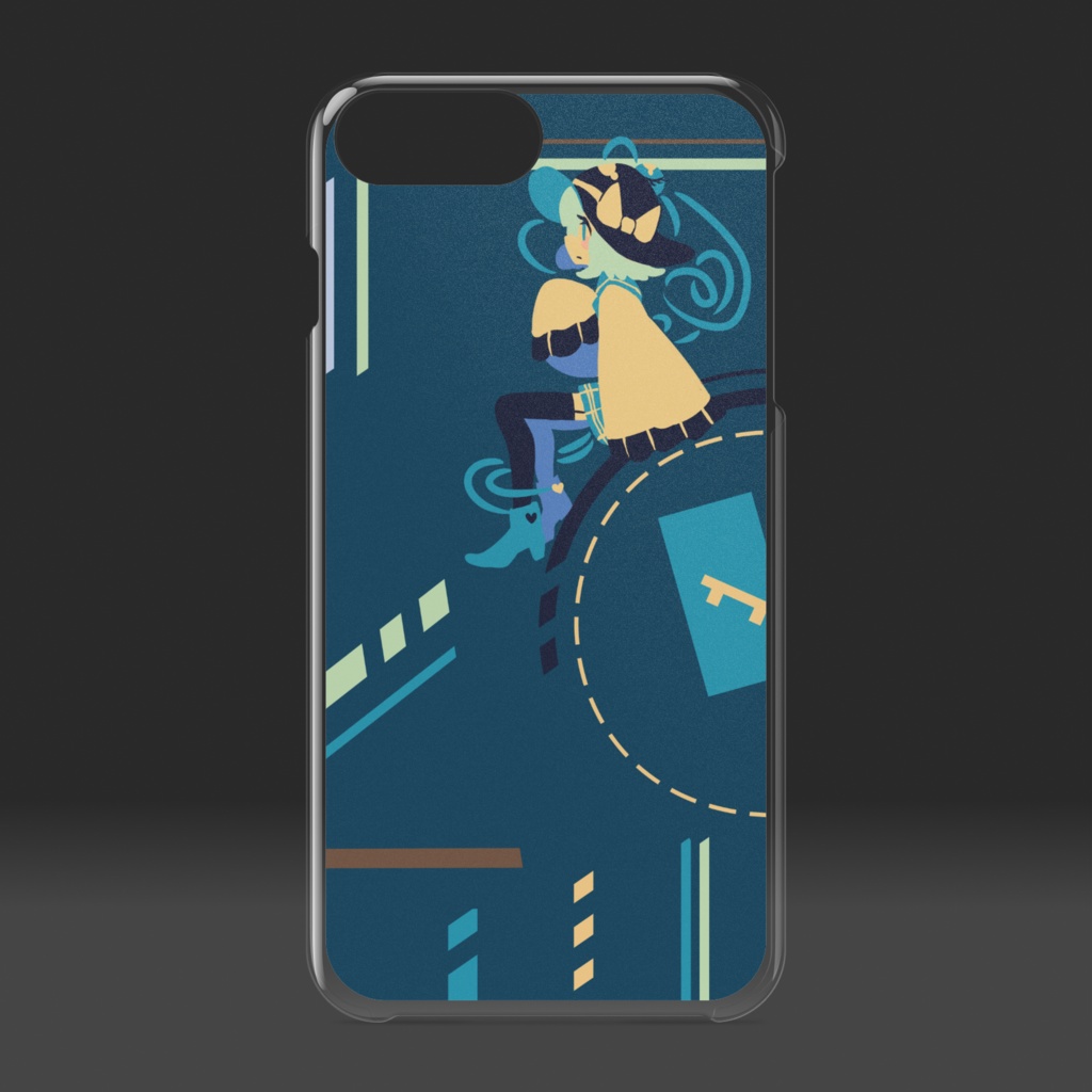 こいしちゃんクリアiPhoneケース#05<LOVE>