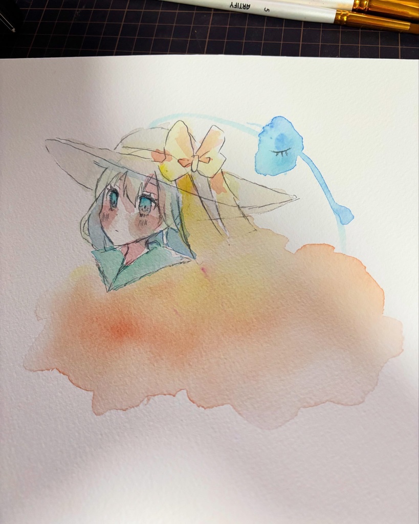 [A4水彩紙]古明地こいし