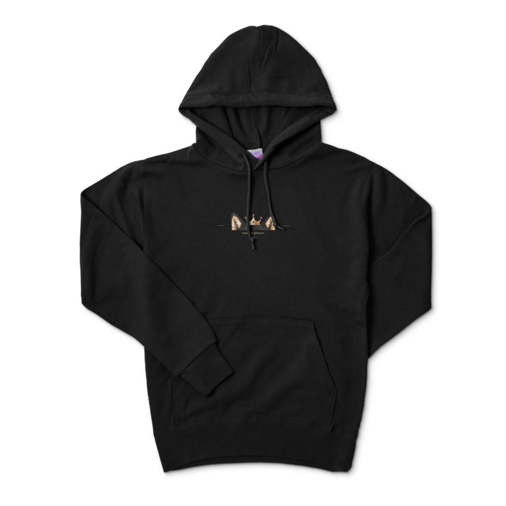 today’s prince. hoodie / black