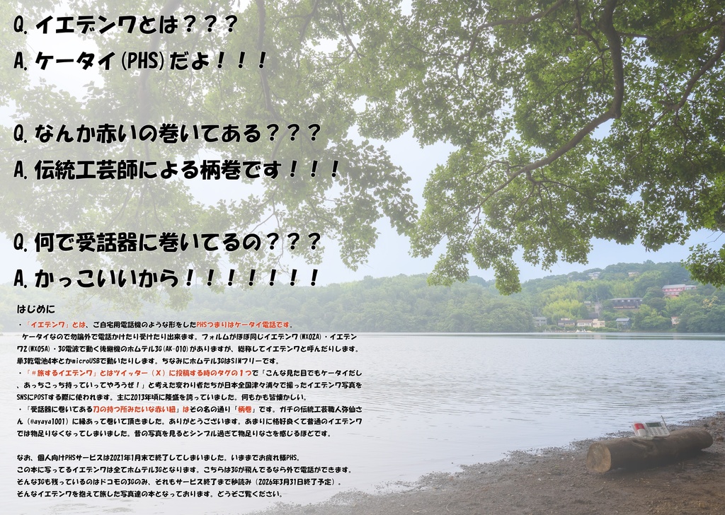 旅のお供にイエデンワ6