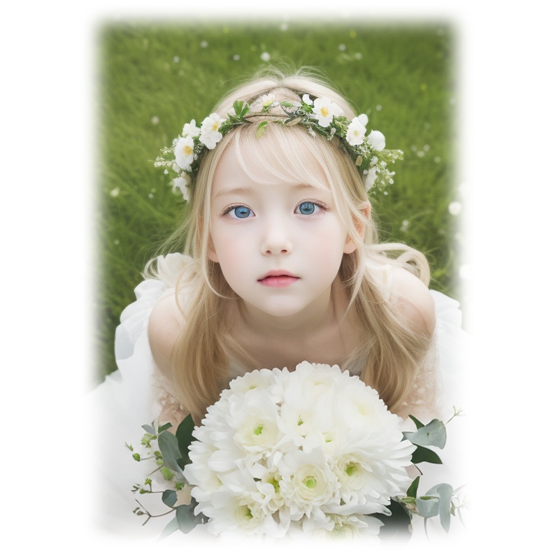 Blossom of Innocence アクリルキーホルダー