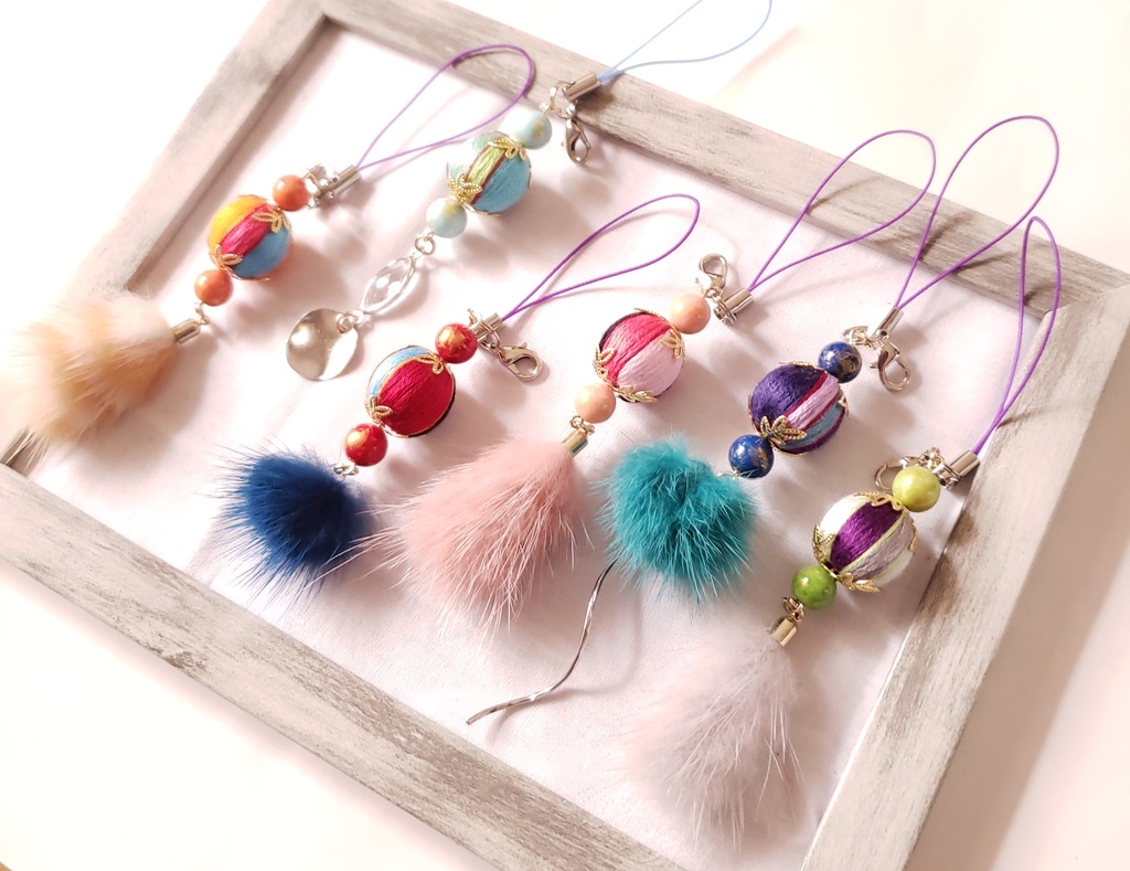 巻き玉ストラップ