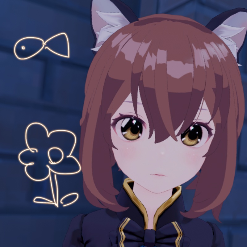 New NecoMaid専用ヘア/アイテクスチャ「デジテクスチャ」