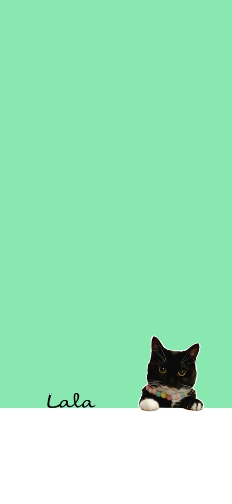 Lala nuance color wallpaper set