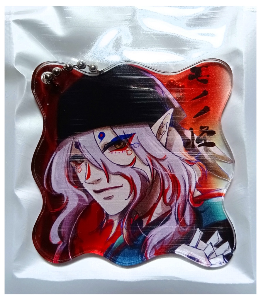 ふちなしアクキー